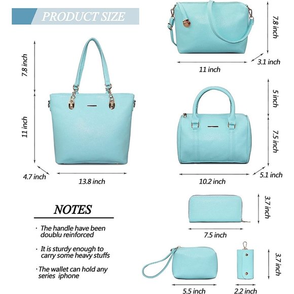 New 6 in 1 bundle * Designer Purses and Handbags - Picture 6 of 8